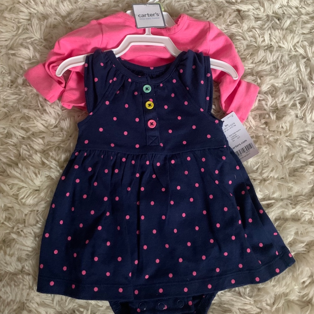 Baby girl dress set